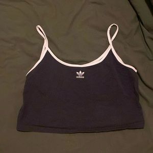 Black Adidas Crop Top